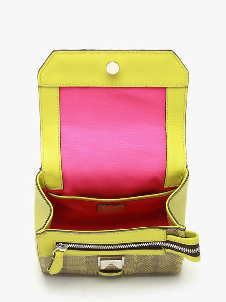 Small Ninon Ayers Crossbody Bag Lancel Green ninon A14013 other view 3