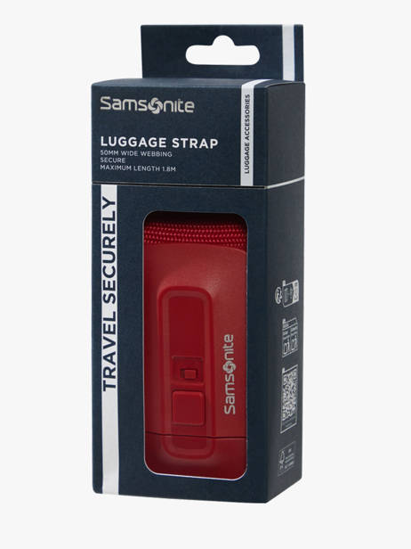 Luggage Belt Samsonite Red ta revolution 155590 other view 2