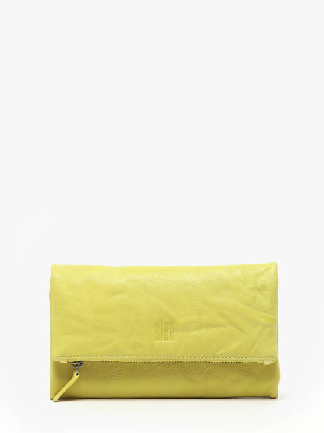 Wallet Leather Biba Yellow wallet TOT2L