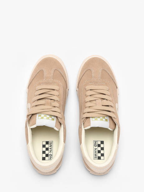 Sneakers In Leather No name Beige women ACEZ0404 other view 3