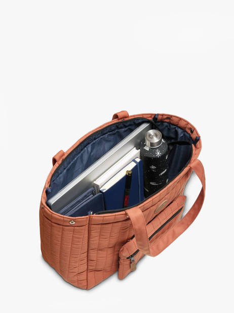 Sac Porté épaule A4 Adventurer Polyester Recyclé Cabaia Orange adventurer TOTEBAGL vue secondaire 2