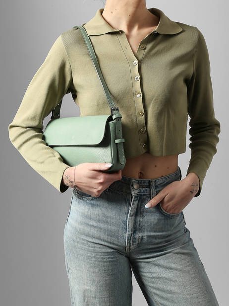 Sac Porté épaule Caviar Milano Green caviar CA25111 other view 1