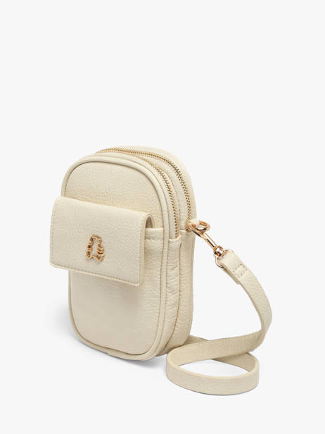 Crossbody Bag Soft Lulu castagnette White soft YVILLE other view 2