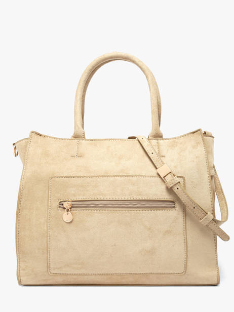 Sac Porté Main Buckle Lulu castagnette Beige buckle D vue secondaire 4