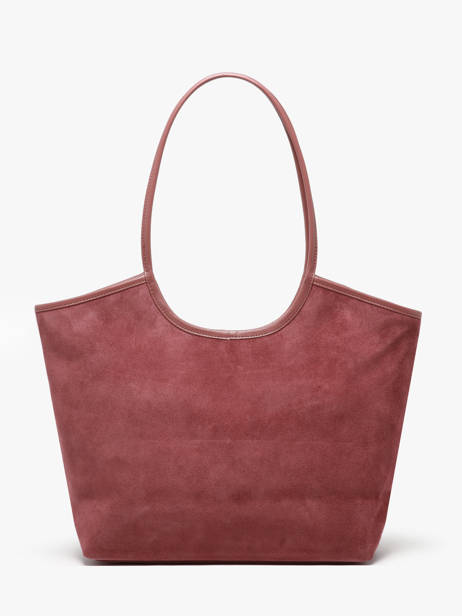 Suede Leather Milan Shoulder Bag Nat et nin Pink vintage MILAN other view 4