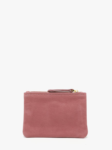 Wallet Vintage Leather Nat et nin Pink vintage SOLY other view 2