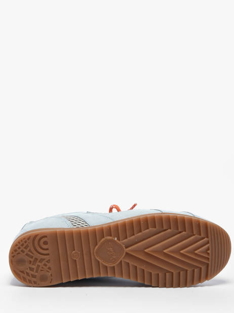 Sneakers Billie In Leather Semerdjian Blue women BILLI243 other view 4