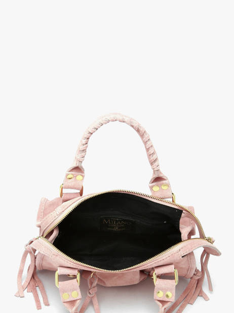 Crossbody Bag Velvet Milano Pink velvet VE24093O other view 3