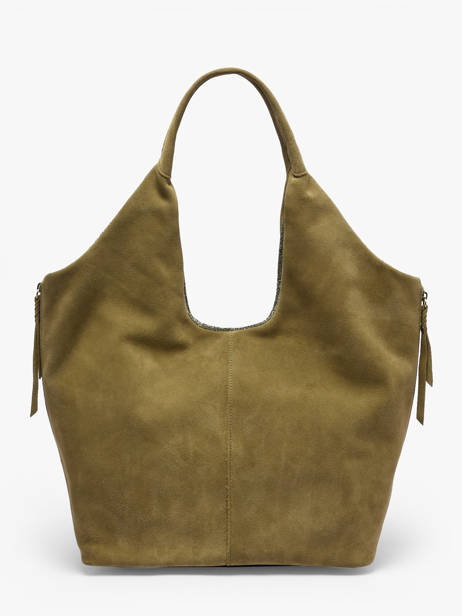 Shoulder Bag Vintage Leather Mila louise Silver vintage 23030V other view 3