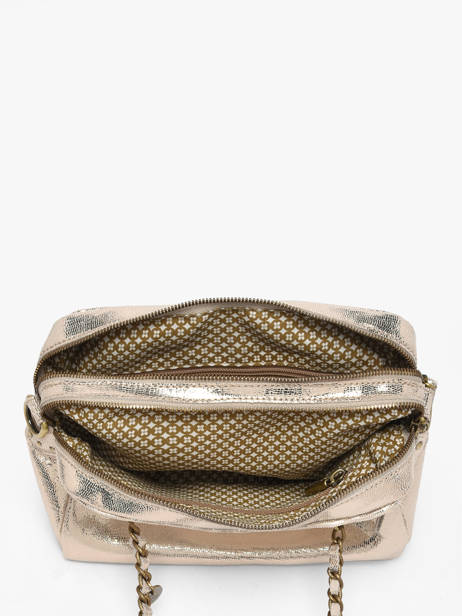 Shoulder Bag Vintage Leather Mila louise Blue vintage 3889RX other view 2