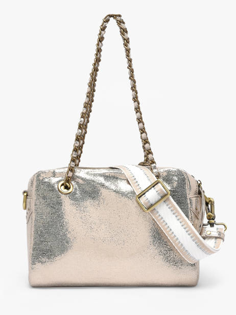 Shoulder Bag Vintage Leather Mila louise Blue vintage 3889RX other view 3