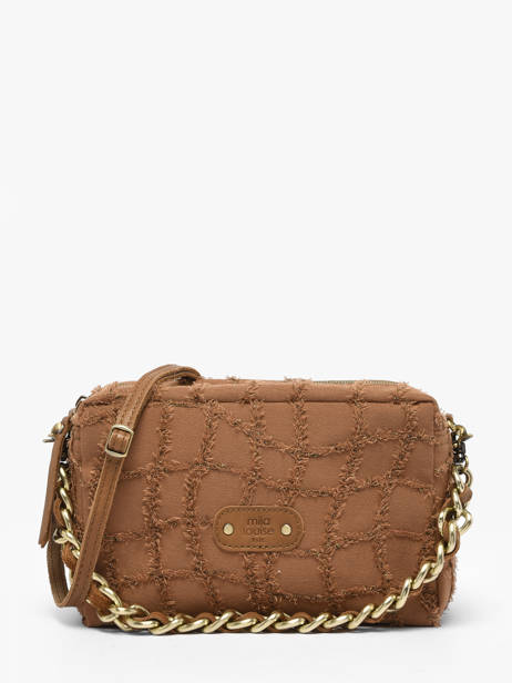 Belt Bag Gf2 Cotton Mila louise Brown gf2 23673GF2