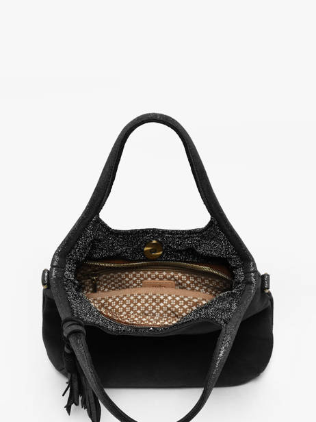 Crossbody Bag Vintage Leather Mila louise Black vintage 23059V other view 2