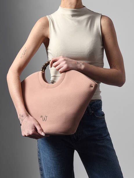 Sac Porté Main Neflier Pearl Woomen Rose neflier pearl WNEP01 vue secondaire 1