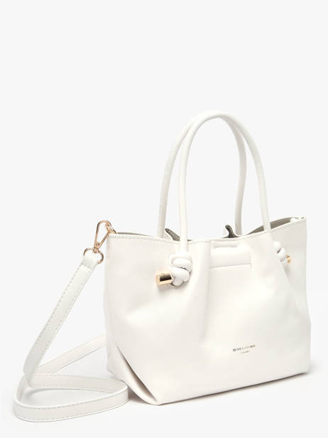 Satchel Noeud David jones White noeud CM8487 other view 2
