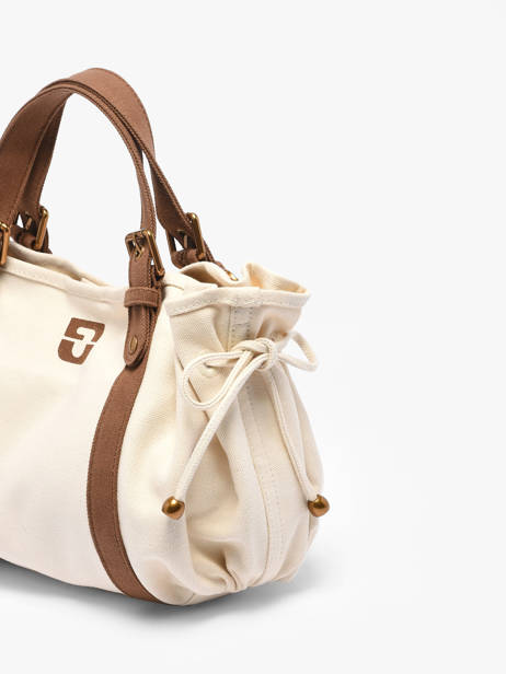 Crossbody Bag Canvas Cotton Gerard darel White canvas DDS67450 other view 4