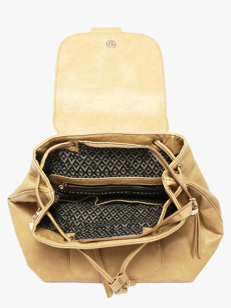 Backpack Lulu castagnette Beige bride ALEXIANE other view 3