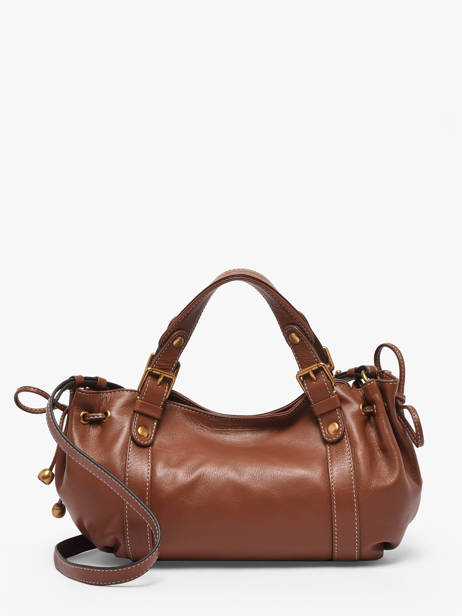 Crossbody Bag Icone Leather Gerard darel Brown icone DDS73410