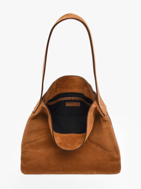 Shoulder Bag Folk Lady Leather Gerard darel Brown folk lady DDS72407 other view 3