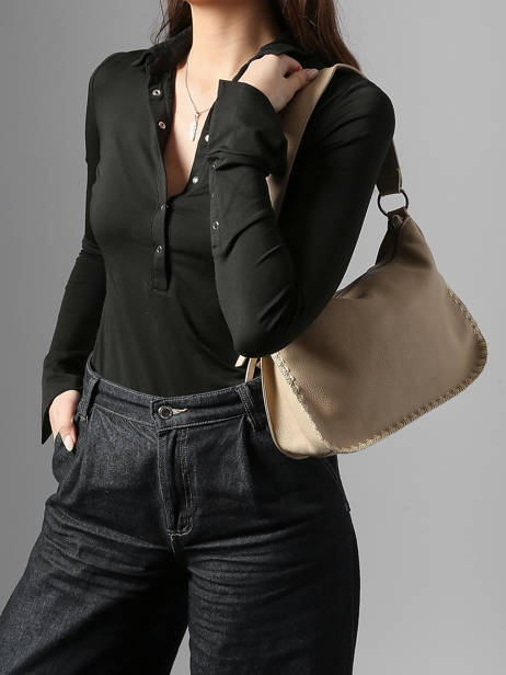 Shoulder Bag Brodery Miniprix Beige brodery 19672 other view 1