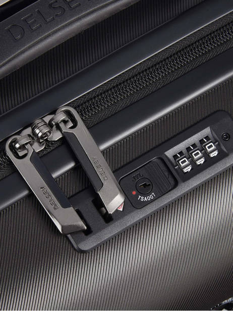 Carry-on Spinner Air Armour Delsey Black air armour - 3866-803 other view 1