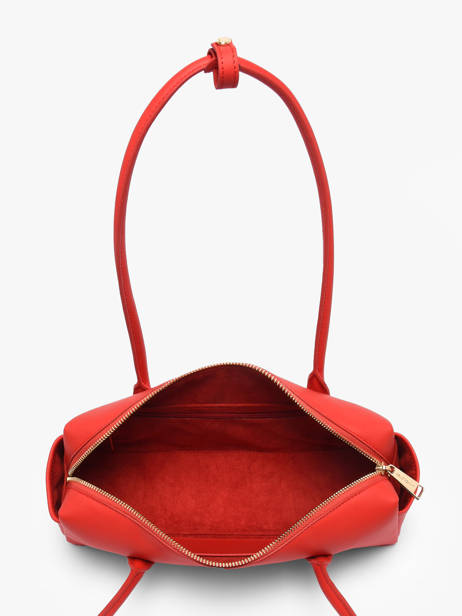 Shoulder Bag Donna Cube Leather Lancaster Red donna cube 128 other view 3