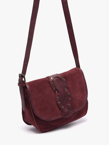 Sac Bandoulière Blima Cuir Pieces Rouge blima 17163627 vue secondaire 1