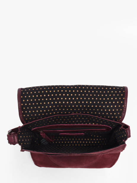 Sac Bandoulière Blima Cuir Pieces Rouge blima 17163627 vue secondaire 2