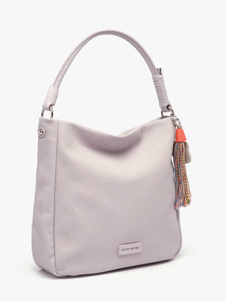 Shoulder Bag Grigri Polyurethane David jones Violet grigri CM8384 other view 2
