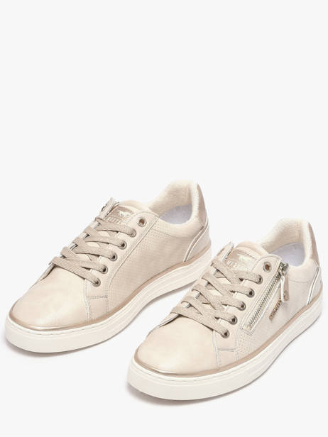 Sneakers Mustang Beige women M0032006 other view 1