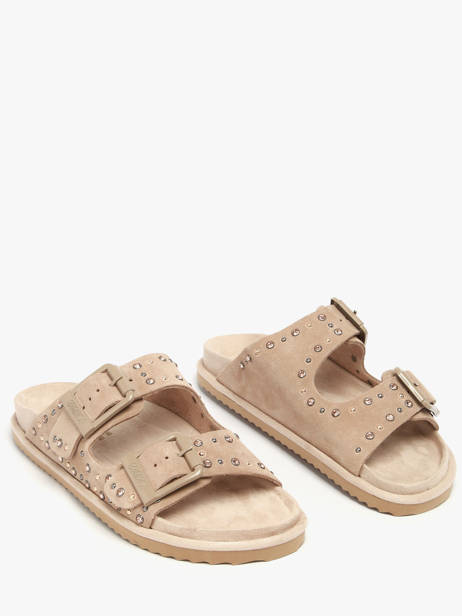 Sandales En Cuir Colors of california Beige accessoires CBIOW05N vue secondaire 1