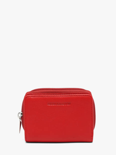Coin Purse Ange Leather Arthur & aston Red ange 161