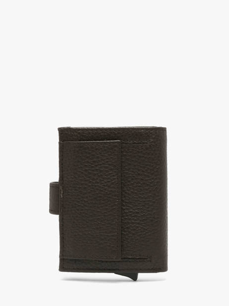 Wallet Caviar Leather Crinkles Black caviar 14600 other view 2