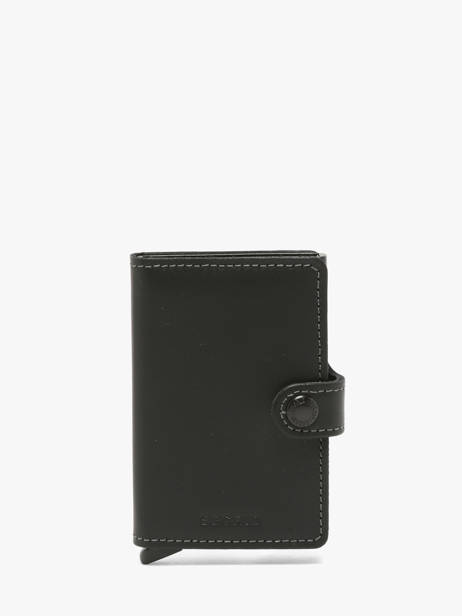 Card Holder Leather Secrid Black original MPC