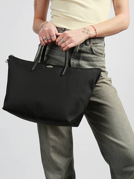 Satchel L.12.12 Concept Lacoste Black l.12.12 concept NF5324PK other view 1