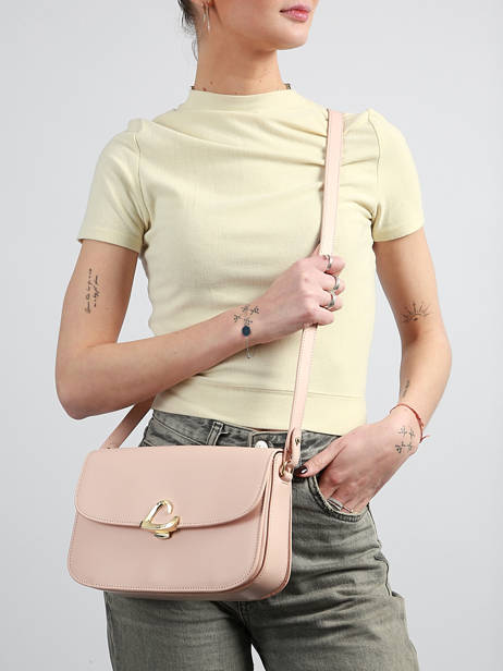 Shoulder Bag Paris Philos Leather Lancaster Pink paris philos 82 other view 1