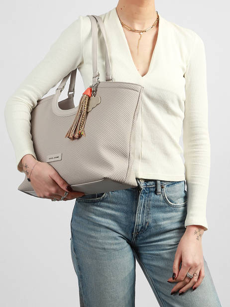 Shoulder Bag Grigri Polyurethane David jones Violet grigri CM8380 other view 1