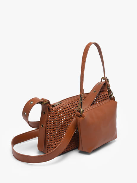 Shoulder Bag Tresse Miniprix Brown tresse 19754 other view 2