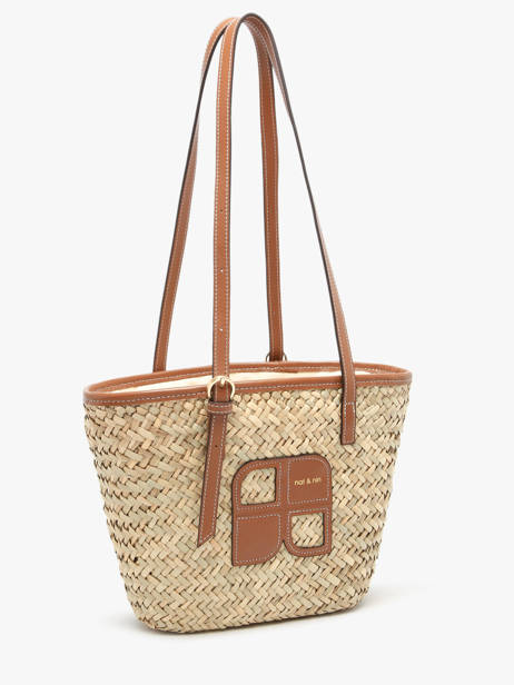 Shoulder Bag Paille Nat et nin Beige paille PL other view 1