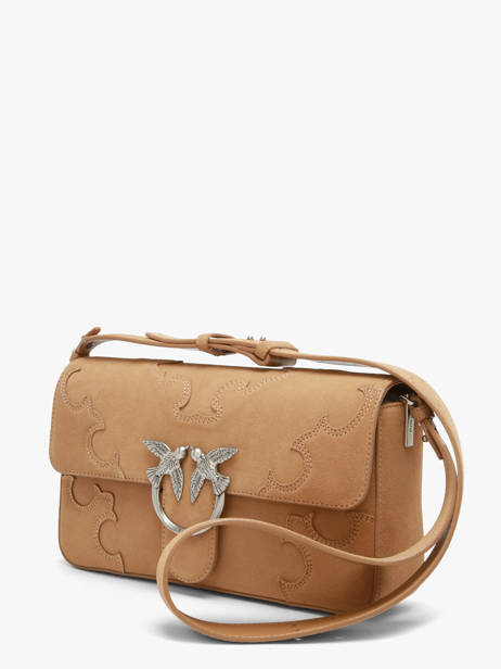 Sac Porté épaule Love Bag Soft Pinko Marron love bag soft 6243A0F6 vue secondaire 1