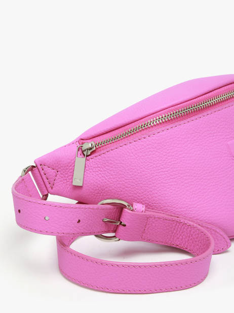 Sac Banane Small Derby Cuir Nathan baume Rose n city 25 vue secondaire 3