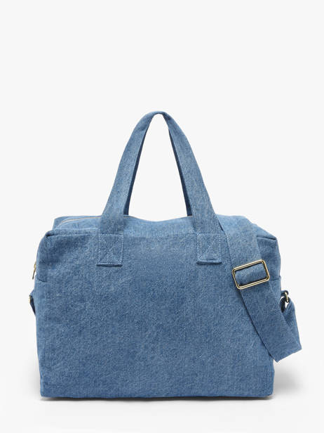 Recycled Cotton Sauval City Bag Rivedroite Blue timeless SAUVATIM other view 4