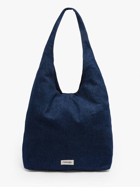 Shoulder Bag Timeless Cotton Rivedroite Blue timeless RICHETIM