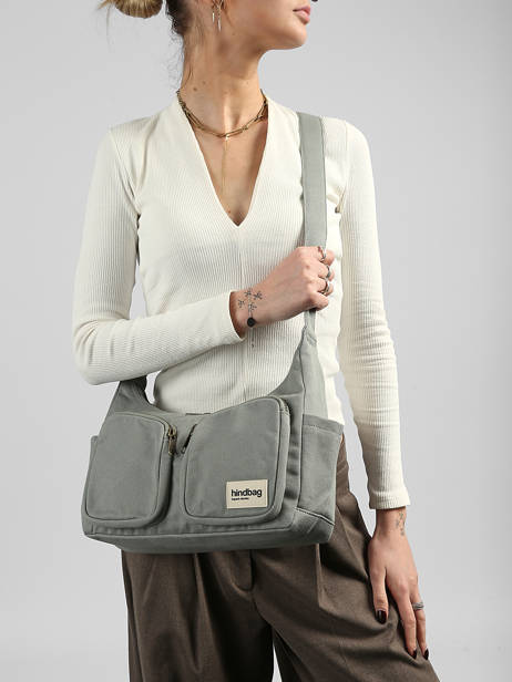 Shoulder Bag Best Seller Cotton Hindbag Blue best seller EMILE other view 1