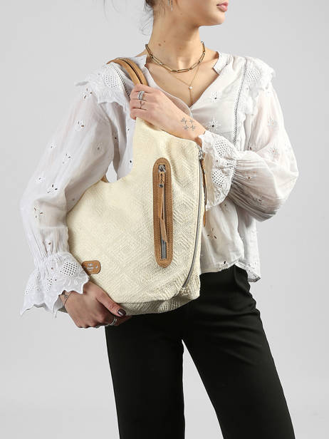 Sac Porté épaule Cm2 Mila louise Beige cm2 23030CM2 vue secondaire 1
