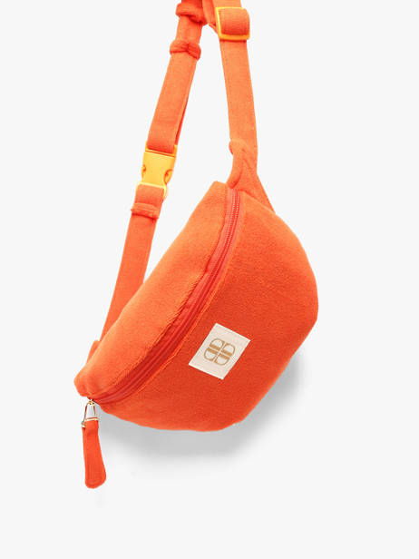 Zara Sponge Belt Bag Laurent david Orange ld bags 8 other view 2
