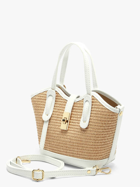 Sac Porté Main Capri Milano Blanc capri CP25114 vue secondaire 1