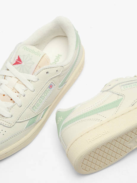 Sneakers In Leather Reebok Beige accessoires 233957 other view 2