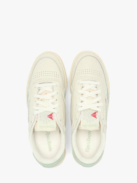 Sneakers In Leather Reebok Beige accessoires 233957 other view 3