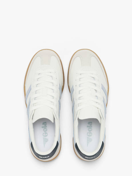 Sneakers In Leather Gola White accessoires CLB744XE other view 3